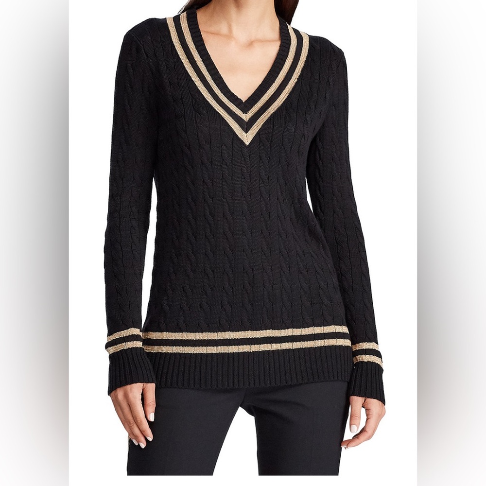Lauren Ralph Lauren cricket sweater size M - Picture 2 of 6